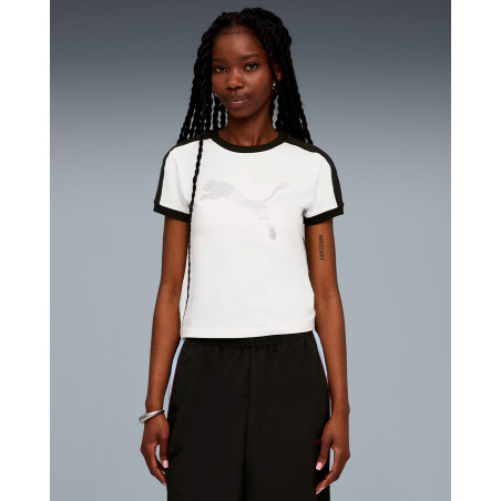 camiseta puma x fenty color blanco