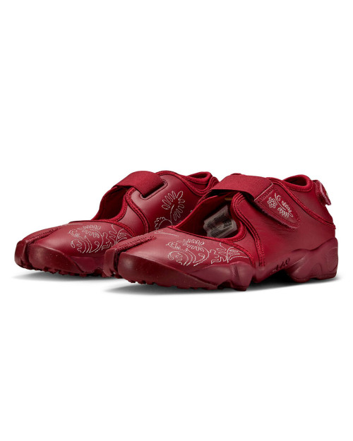sandalias nike air rift rojas para mujer IH7318-677