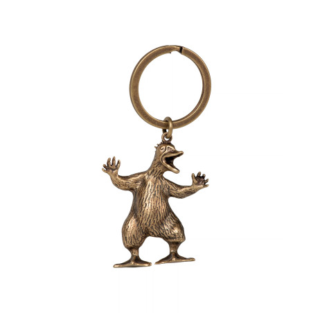 llavero carhartt wiptopia keychain color oro pato