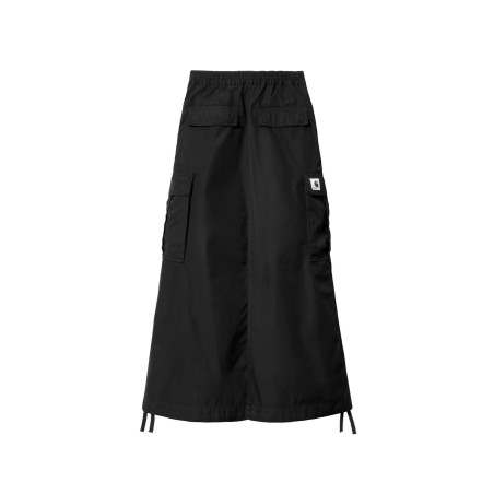 Falda carhartt wip w cargo skirt long color negro I033823_89_02