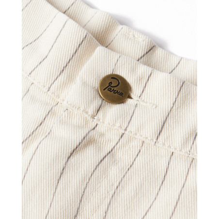 Parra pantalones meandering pants color blanco 54247