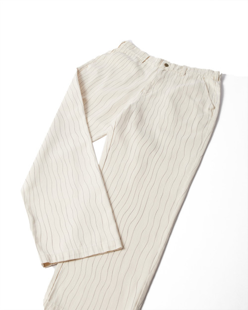 Parra pantalones meandering pants color blanco 54247