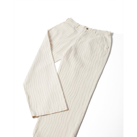 Parra pantalones meandering pants color blanco 54247
