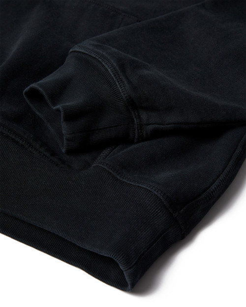 Sudadera color negro parra connected guy hooded sweatshirt 54226