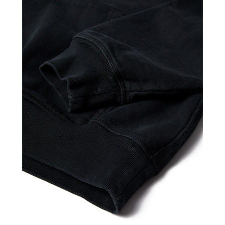 Sudadera color negro parra connected guy hooded sweatshirt 54226