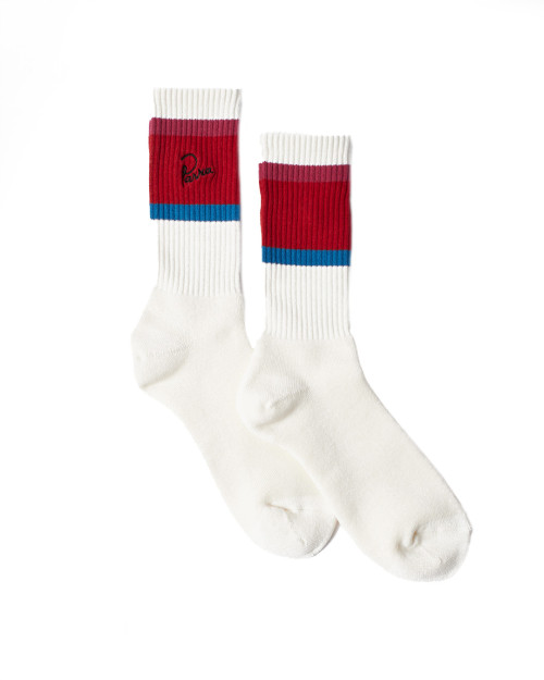 Parra Signature caletines striped crew socks 54260