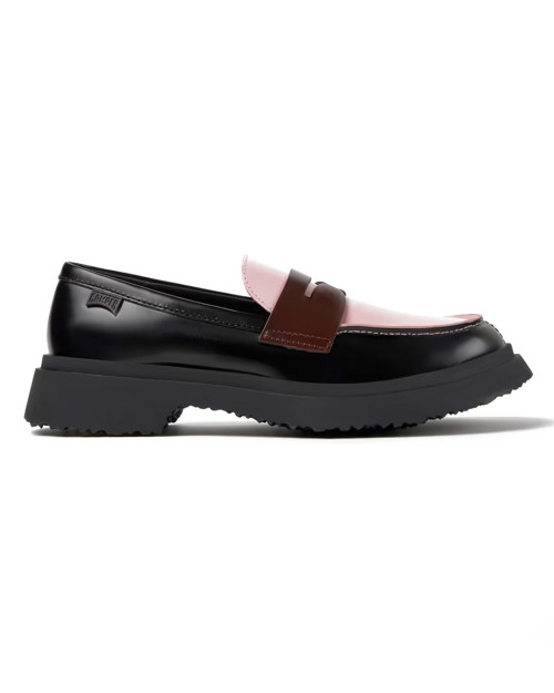 mocasines camper para hombre color rosa