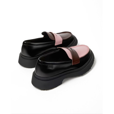 mocasines camper para hombre color rosa