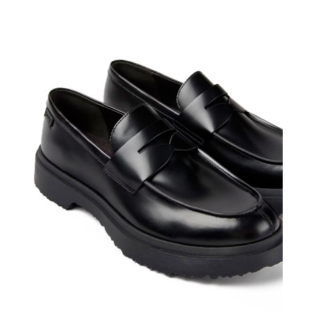 zapatos mocasines camper color negro para hombre