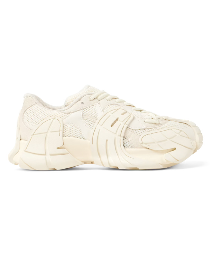 Zapatillas camperlab tormenta color blanco beige A500013-008 1