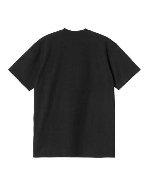 CAMISETA DE MANGA CORTA CARHARTT WIP COLOR NEGRO