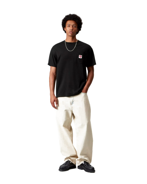CAMISETA DE MANGA CORTA CARHARTT WIP COLOR NEGRO