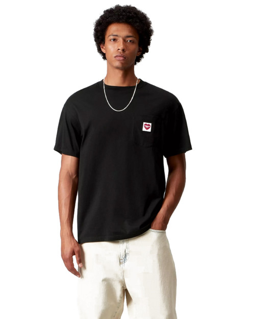 CAMISETA DE MANGA CORTA CARHARTT WIP COLOR NEGRO