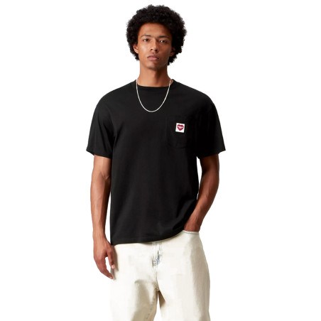 CAMISETA DE MANGA CORTA CARHARTT WIP COLOR NEGRO