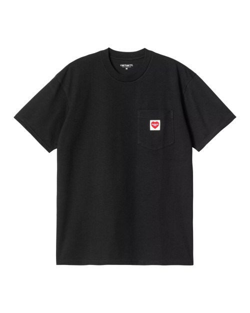 CAMISETA DE MANGA CORTA CARHARTT WIP COLOR NEGRO
