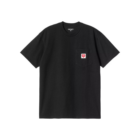CAMISETA DE MANGA CORTA CARHARTT WIP COLOR NEGRO