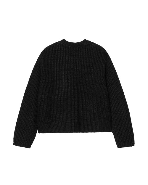 carhartt wip jersey de punto negro para mujer