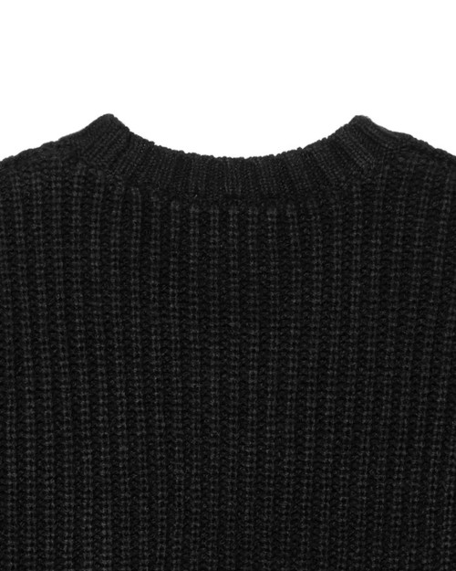 carhartt wip jersey de punto negro para mujer