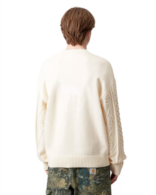 Jersey Carhartt WIP Shawn Sweater I035418_05_XX Color Beige