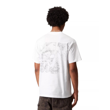 Carhartt Camiseta WIP S/S OKNICEOK Color Blanco I035550_02_XX