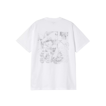 Carhartt Camiseta WIP S/S OKNICEOK Color Blanco I035550_02_XX
