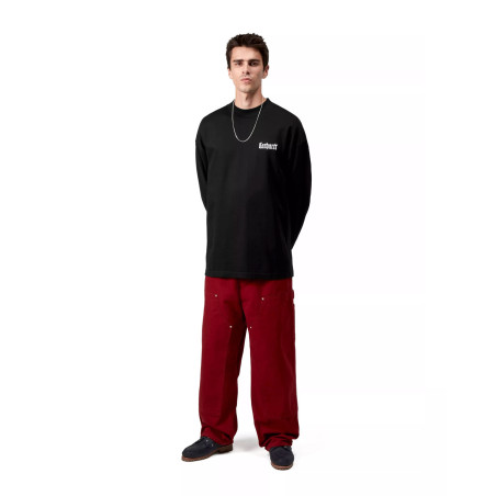 camiseta negra de cuello alto carhartt wip