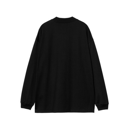 camiseta negra de cuello alto carhartt wip