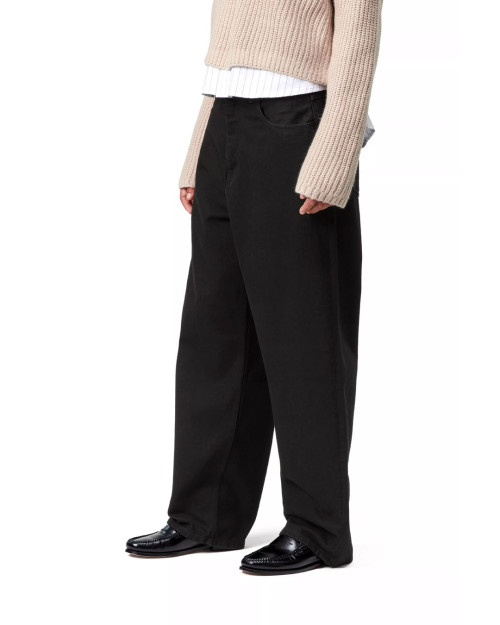 pantalon vaquero carhartt wip para mujer color negro