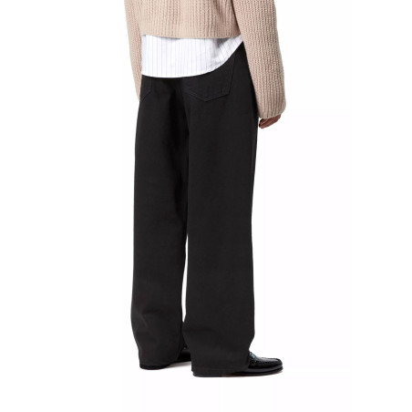 pantalon vaquero carhartt wip para mujer color negro