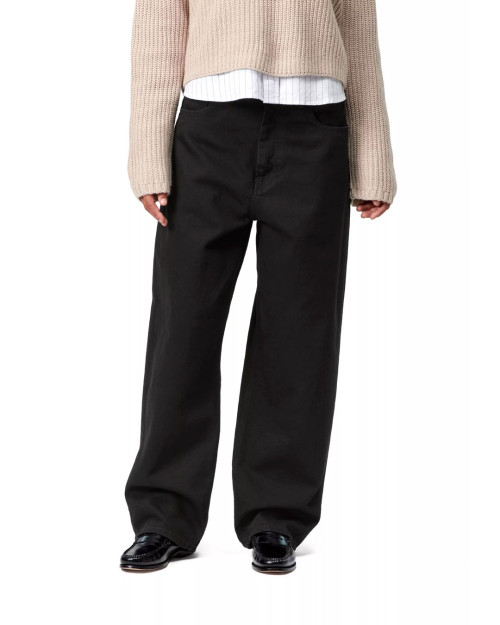 pantalon vaquero carhartt wip para mujer color negro