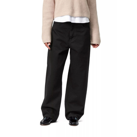 pantalon vaquero carhartt wip para mujer color negro