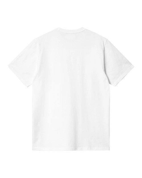 Camiseta Carhartt WIP Color Blanco Corazón Rojo 032128_1WZ_XX