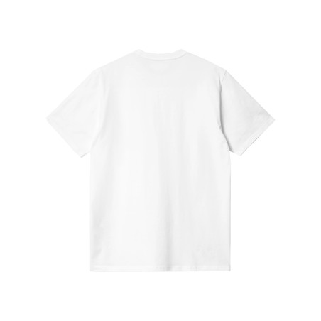 Camiseta Carhartt WIP Color Blanco Corazón Rojo 032128_1WZ_XX