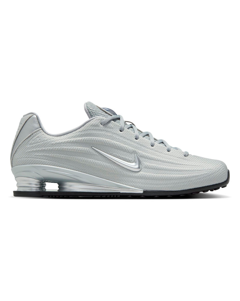 zapatillas nike shox 2 muelles para mujer color plateado