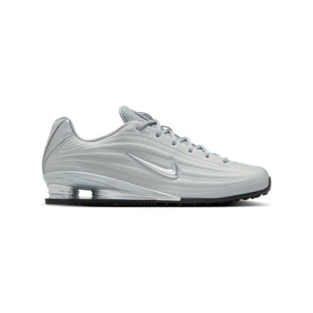 zapatillas nike shox 2 muelles para mujer color plateado