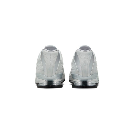 zapatillas nike shox 2 muelles para mujer color plateado
