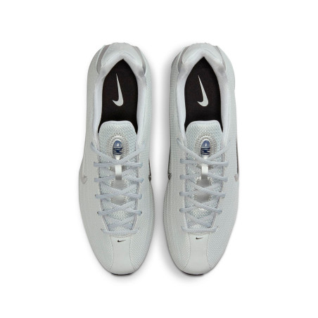 zapatillas nike shox 2 muelles para mujer color plateado