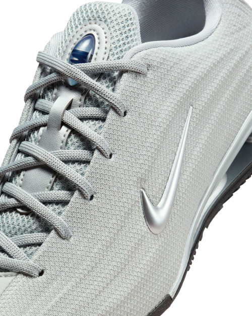 zapatillas nike shox 2 muelles para mujer color plateado