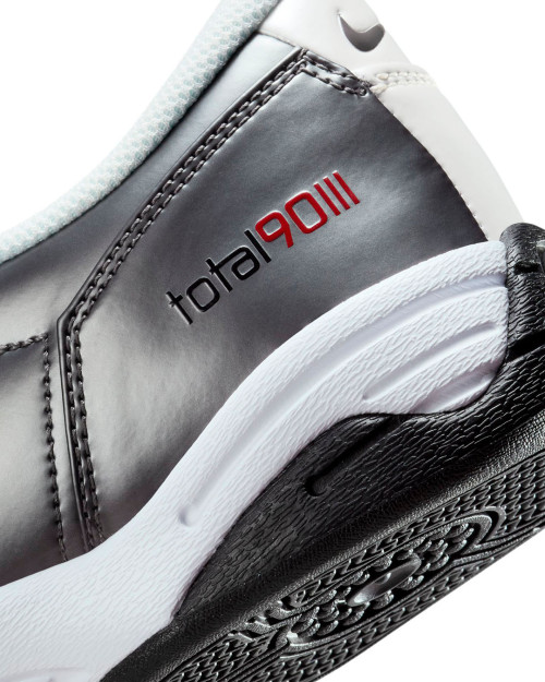 zapatillas nike total 90 plateadas