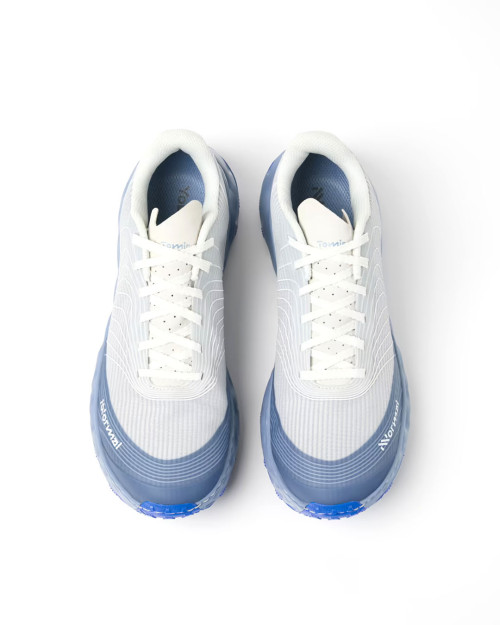 zapatillas de trail running nnormal azules