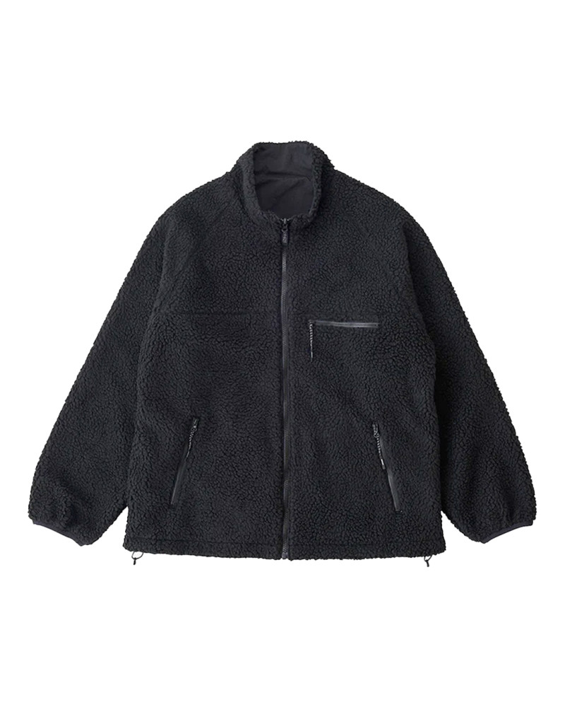 Chaqueta de pelo GRAMICCI REVERSIBLE SHERPA JACKET Color Negro G5FU-J014-BLACK