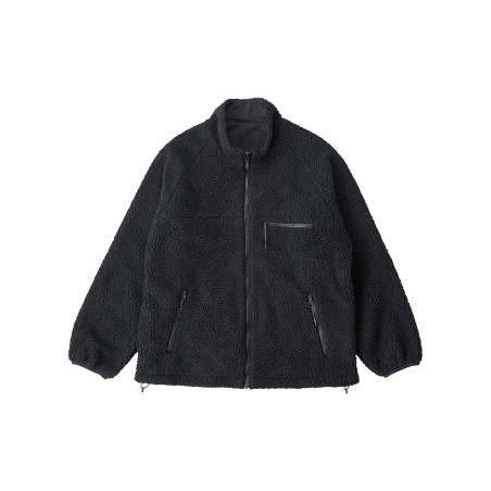 Chaqueta de pelo GRAMICCI REVERSIBLE SHERPA JACKET Color Negro G5FU-J014-BLACK