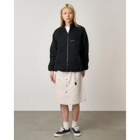 Chaqueta de pelo GRAMICCI REVERSIBLE SHERPA JACKET Color Negro G5FU-J014-BLACK