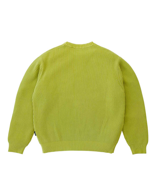 Jersey Gramicci Cotton Knit Sweater Color Verde G5FU-J023-GREEN
