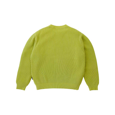 Jersey Gramicci Cotton Knit Sweater Color Verde G5FU-J023-GREEN
