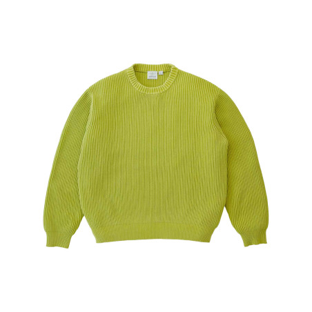 Jersey Gramicci Cotton Knit Sweater Color Verde G5FU-J023-GREEN