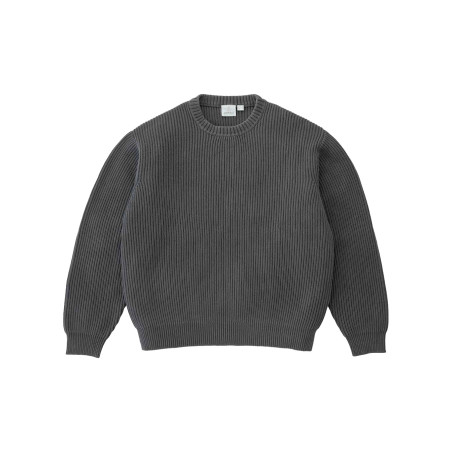 Jersey Gramicci Cotton Knit Sweater Color Gris G5FU-J023-GREY