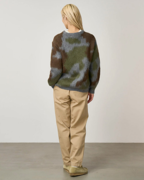 Jersey Gramicci Mohair Sweater G5FU-J024-CAMO