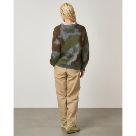 Jersey Gramicci Mohair Sweater G5FU-J024-CAMO