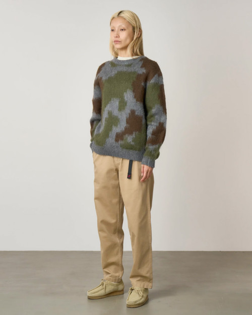 Jersey Gramicci Mohair Sweater G5FU-J024-CAMO